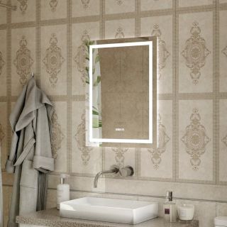 Зеркало с подсветкой Continent Verte ЗЛП478 с датчиком движения 60см